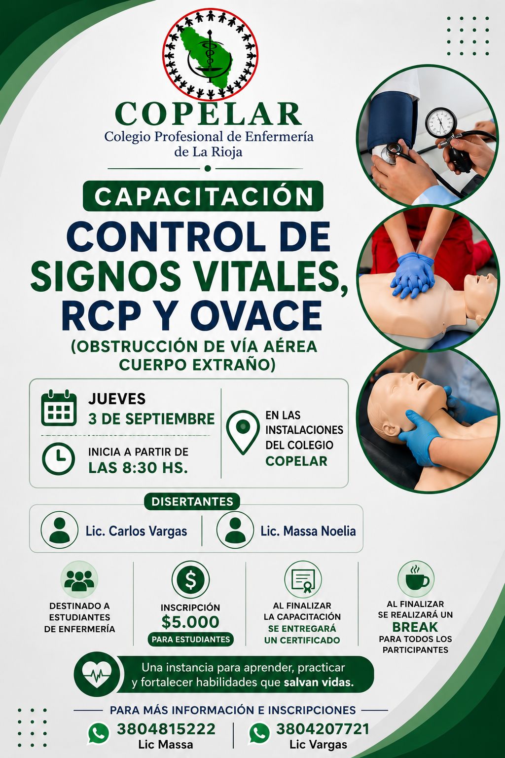 Capacitación de Enfermería