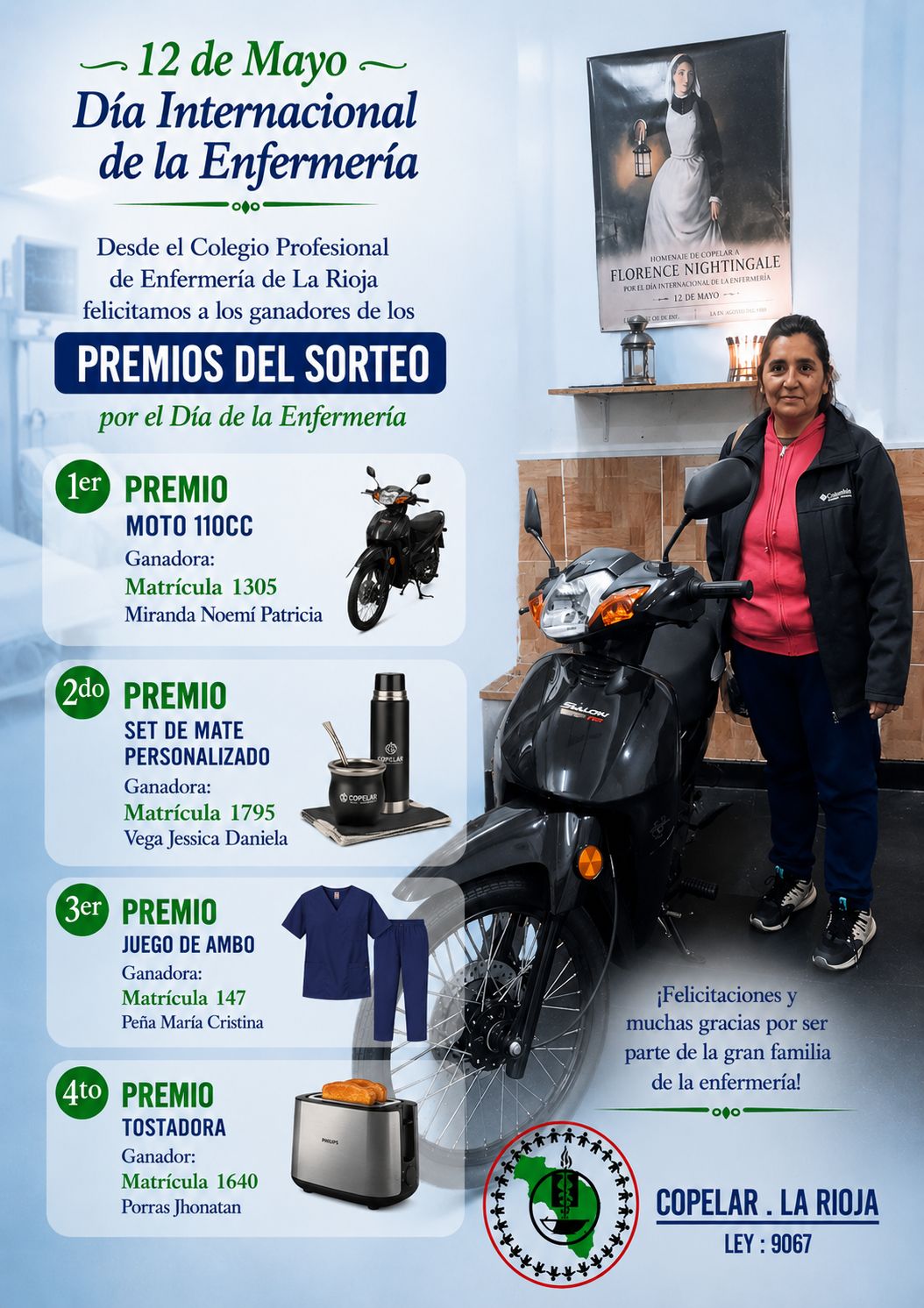 Sorteo Día del Enfermero